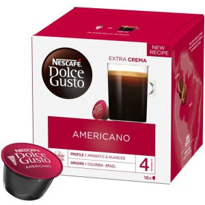 کپسول قهوه دولچه گوستو 16 عددی مدل Americano