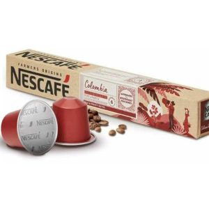 کپسول قهوه بدون کافئین نسکافه مدل کلمبیا