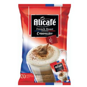 کاپوچینو علی کافه مدل فرنچ رست