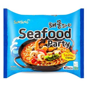 نودل کره ای سامیانگ غذای دریایی