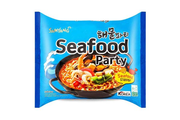 نودل کره ای سامیانگ غذای دریایی