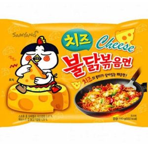 مرغ تند رامن با پنیر بولداک