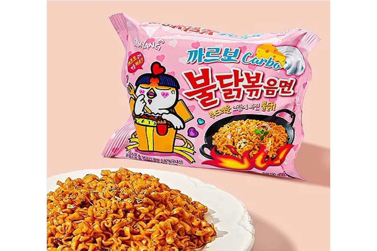 سامیانگ مرغ تند طعم پنیر ایتالیایی