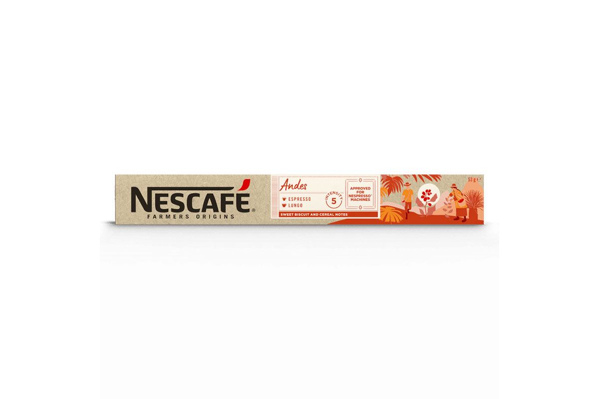کپسول قهوه نسکافه اندس لونگو Nescafe Andes Lungo