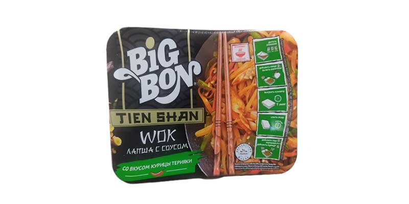 نودل بشقابی big bon