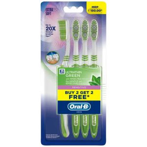 مشخصات مسواک اورال بی مدل Ultrathin Sensitive