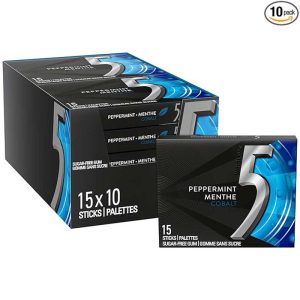 آدامس بدون قند استیک کبالت نعنا تند فایو five