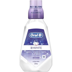 دهانشویه اورال بی مدل Oral-B 3D White Clean Mint